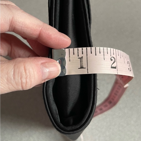 Vintage Giorgio Armani Perfume Black Satin Clutch Bag - Picture 11 of 13